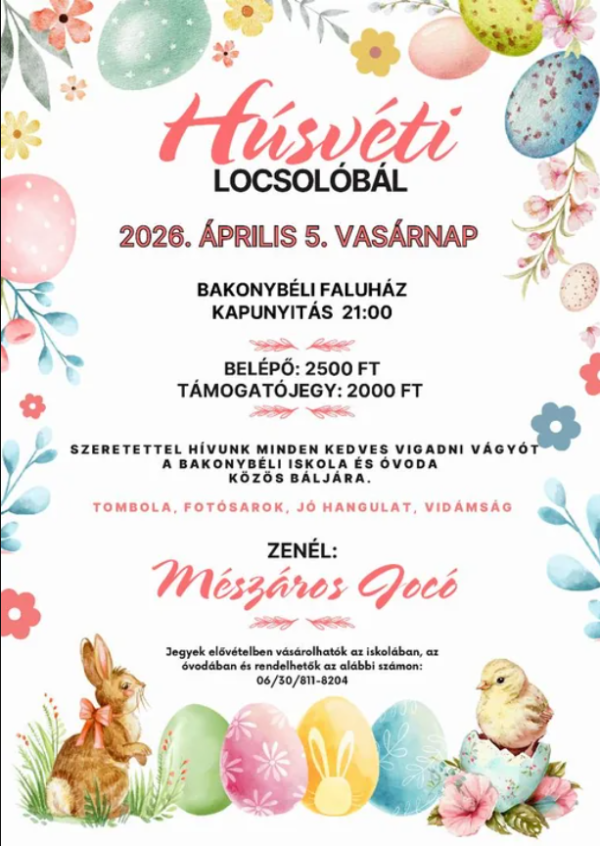 Húsvéti locsolóbál